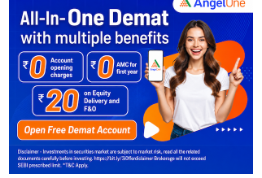 Angel One All-In-One Demat Account with zero account opening and AMC benefits