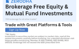 Zerodha Brokerage Free Equity and Mutual Fund Investments